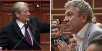 ‘Shpifje ordinere’/ Gjiknuri debat me Berishën, kreu i PD: Dil këtu dhe bëj be që s’ke qenë në Aruba