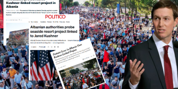 “Kundër restortit të Kushner!” Zverneci në fokus të mediave botërore, protestat në Shqipëri marrin jehonë