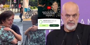 Nëna me djalin autik, që u bënë viral pas dhunës së Policisë, Rama: Ajo u pë*unua nga protestuesit (shqiptarët mbledhin 128 mijë $ për të)