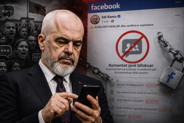 Rama humb qetësinë, nuk duron më qytetarët, bllokon komentet në Facebook!