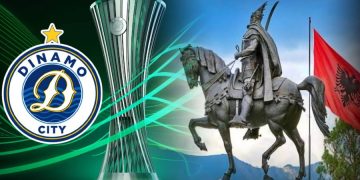 Përkrah statujës legjendare të Gjergj Kastriot Skënderbeut, Dinamo mesazh rivalit në raundin e dytë të Conference League
