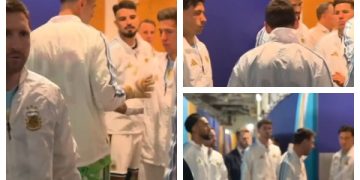 VIDEO/ Çudia para finales me Spanjën! Fernandez qan, Mesi befason me fjalët nga dhoma e zhveshjes: Harroni çfarë ndodhi