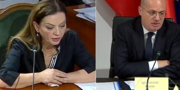 “Qelbësirë, e çmedur”…Hasani përplaset me Vokshin për deklaratën e ministres serbe në Komisionin e Jashtëm